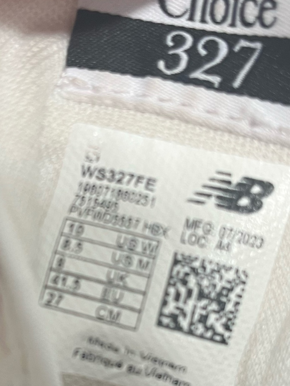 Clean Size 10 New Balance 327 - Picture 12 of 16
